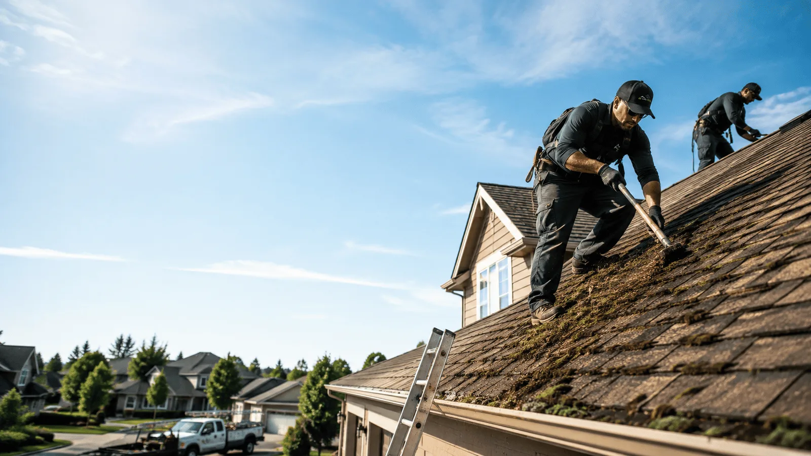 Roof Moss Removal in Okay, OK near me
